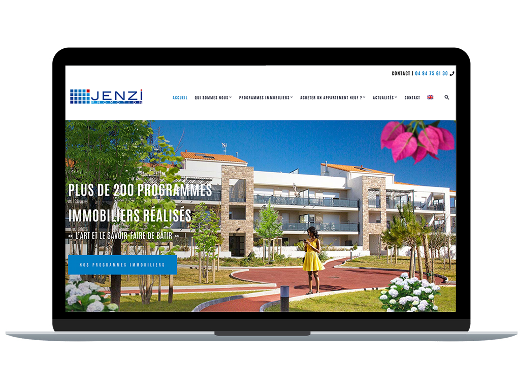 création de site web immobilier