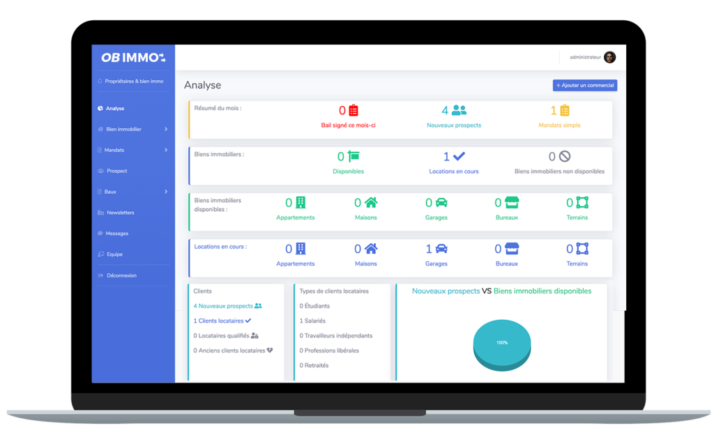 OB Immo Logiciel de gestion locative