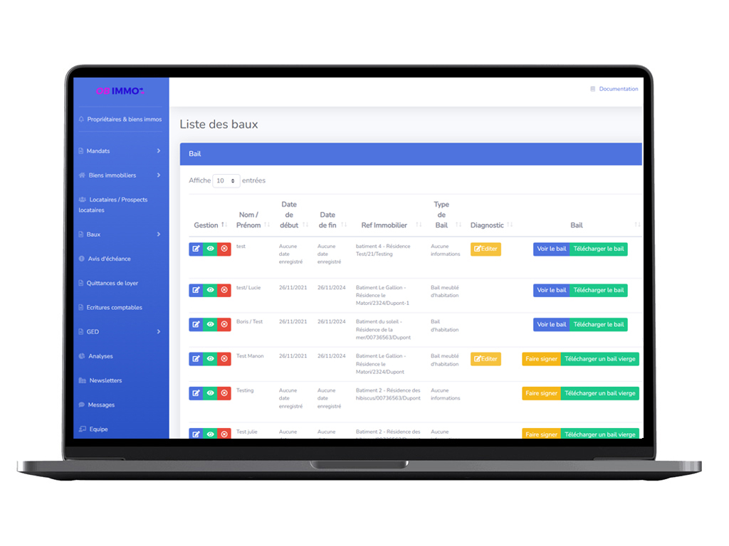 logiciel gestion locative ob immo